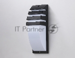 Уличный настенный архитектурный светильник ST5202 BK черный IP54 E27 max 40W 331*112*35