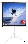 Экран 127x127см TriScreen 1:1 напольный рулонный белый71'