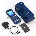 Мобильный телефон Maxvi RT-03 + док-станция, синий, вид 12