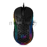 Игровая мышь SVEN RX-G860 чёрная (8 кнопок, 12800 dpi, USB, RGB подсветка )