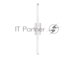 Настенный светодиодный светильник Ambrella light FL6111 WH белый 9W 3000K-6400K 410*45*80