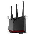Маршрутизатор ASUS RT-BE86U, черный/красный, 90IG08W0-MO9A0V