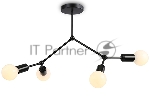 Светильник Ambrella light TR8033/4 BK черный E27*4 max 40W D670*440