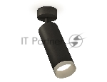Светильник Ambrella Light SBK/MCH черный песок/хром матовый MR16 GU5.3 (A2210, C6343, N6133)