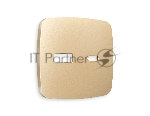 Лицевая панель OMEGA (Шампань) для розетки 2USB тип A+C QUANT OP6110