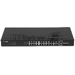 Коммутатор Tenda TEG1128P-24-250W, 24×1 Гбит/с PoE + 2×1 Гбит/с Uplink + 2×1 Гбит/с SFP, неуправляемый