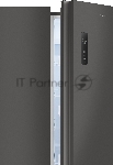 Холодильник Weissgauff WSBS 500 Inverter NoFrost Dark Grey двухкамерный 270/180л морозилка слева, No Frost, Side by Side, вид 3