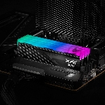Оперативная память XPG Lancer Blade, DDR5, 32GB (2x16GB), 6400MHz, CL32, DIMM, с радиаторами, RGB, черный, вид 5