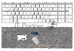 Клавиатура для ноутбука HP 15-db000 белый