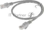 Патч-корд Premier PP12-0.5M 1000Гбит/с UTP 4 пары cat.5E CCA molded 0.5м серый RJ-45 (m)-RJ-45 (m)