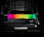 Оперативная память XPG Lancer Blade, DDR5, 32GB (2x16GB), 6400MHz, CL32, DIMM, с радиаторами, RGB, черный, вид 4