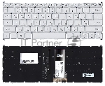Клавиатура для ноутбука Acer Swift 3 SF313-51 серебристая с подсветкой
