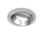 Комплект встраиваемого поворотного светильника Ambrella light XC7653023 SGR/MCH серый песок/хром матовый MR16 GU5.3 (C7653, N7033)