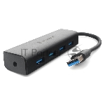 Концентратор USB 3.0 Gembird UHB-C354, 4 порта, с доп питанием
