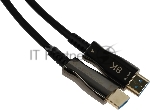 Кабель соединительный аудио-видео Premier 5-806 100.0 HDMI (m)/HDMI (m) 100м. позолоч.конт. черный