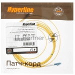 Патч-корд Hyperline волоконно-оптический (шнур) SM 9/125 (OS2), FC/UPC-LC/UPC, duplex, LSZH, 5 м FC-D2-9-FC/UR-LC/UR-H-5M-LSZH-YL (FC-9-FC-LC-UPC-5M)