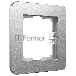 Рамка на 1 пост Platinum (алюминий) W0012606