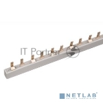 Шина соединительная типа Iek YNS21-2-063PIN (штырь) 2Р 63А (дл.1м) ИЭК
