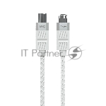 Дата-кабель MORE CHOICE (4620202555045) K87ia USB 3.0A PD 27W для Lightning ng 8-pin Type-C - 1м, белый