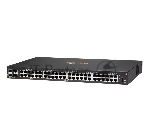 Коммутатор HPE Aruba 6100 48G 4SFP+, 48×1 Гбит/с + 4×10 Гбит/с SFP+, управляемый
