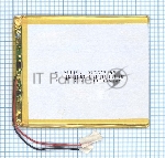 Аккумулятор Li-Pol (батарея) 3x75x95мм 2pin 3.7V/3000mAh