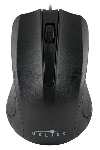 Мышь проводная Oklick 225M черный, 1200 dpi, USB, кнопки - 3