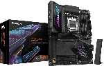 Материнская плата Gigabyte X870E AORUS PRO X3D, AM5, AMD X870E, 4xDDR5, 4xSATA, 4xM.2, 1xPCIe 5.0 x16, 1xPCIe 4.0 x16, 1xPCIe 3.0 x16, 1xHDMI, 1x5Gb LAN, Wi-Fi 7, Bluetooth 5.4, 2xUSB-C 40Gbps (USB4), 2xUSB-C 10Gbps, 5xUSB-A 10Gbps, 3xUSB-A 5Gbps, 3x3.5 мм + S/PDIF оптический, 7.1, чёрный, ATX