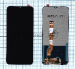 Дисплей для Realme C35 черный