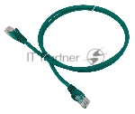 Патч-корд LANMASTER LSZH UTP cat.5e, 2.0 м, зеленый
