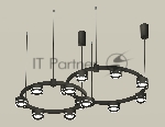 Светильник Ambrella light XR92091004/13 SBK/FR черный песок/белый матовый GX53 (A9209, C9238, C9232, N8434)