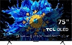 Телевизор TCL 75" 75P8L черный QLED UHD 144Hz Smart TV Google TV 3GB/32GB, вид 9