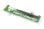 Пинцет Vetus ESD-15 антимагнитный, изогнутый, черный 115 мм
