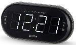 Радиочасы Vitek VT-6610 (SR) FM 87,5-108,0 МГц, AM 522-1620 KГц.Размер дисплея	1,8 дюйм.
