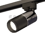 Светильник Ambrella light XT6302040 SBK/DCH/PBK черный песок/черный хром/черный полированный MR16 GU5.3