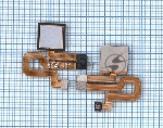 Шлейф со сканером отпечатка пальца для Xiaomi Redmi Note 3 серый