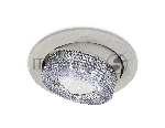 Комплект встраиваемого поворотного светильника Ambrella light XC7653060 SGR/CL серый песок/прозрачный MR16 GU5.3 (C7653, N7191)