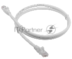 Патч-корд LANMASTER LSZH UTP cat.6, 0.5 м, серый