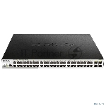 Управляемый коммутатор 2 уровня D-Link DGS-1210-52MPP/ME/B3A PROJ с 48 портами 10/100/1000Base-T и 4 портами 1000Base-X SFP (48 портов с поддержкой PoE 802.3af/802.3at (30 Вт), PoE-бюджет 740 Вт)