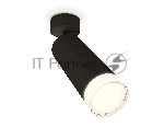 Светильник Ambrella Light SBK/FR/CL черный песок/белый матовый/прозрачный MR16 GU5.3 (A2210, C6343, N6241)