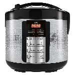 Мультиварка JVC JK-MC500 5 л, 860 Вт, серебристый с черным