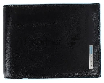 Кошелек мужской Piquadro Blue Square PU1240B2/N черный натур.кожа