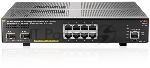 Коммутатор HPE Aruba 2930F 8G PoE+ 2SFP+, 8×1 Гбит/с PoE+ + 2×10 Гбит/с SFP+, управляемый