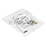 Кабель-адаптер Type-C-HDMI ExeGate EX-CM-HDMI2F-0.1 (USB Type-C/19F, 4K@120HZ 8K@ 30Hz, 0,1м)