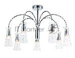 Люстра Ambrella light LH55653/7 СH/CL хром/прозрачный E14*7 max 40W D745*460