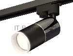 Светильник Ambrella light XT6302041 SBK/DCH/FR черный песок/черный хром/белый матовый MR16 GU5.3