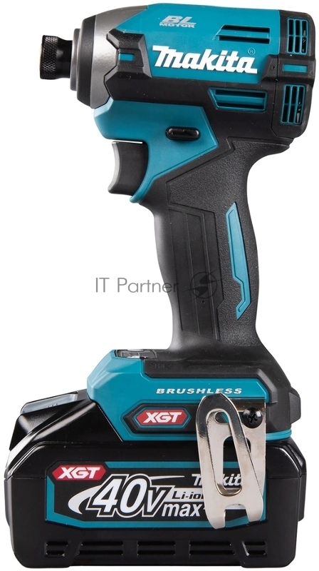 Шуруповерт Makita TD003GA201, 40 В, 2 Ач, 210 Нм, бесщеточный, ударный