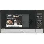 Микроволновая печь Panasonic NN-GD38HSZPE черный, 23 л, 1000 Вт, переключатели - сенсор, поворотный механизм