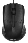 Мышь проводная Acer OMW010 черный, 1200 dpi, USB, кнопки - 3