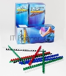 Пружины для переплета пластиковые Office Kit d=22мм 171-190лист A4 белый (50шт) BP2065