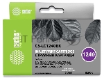 Картридж струйный Cactus CS-LC1240BK черный (24 мл) для Brother MFC-J6510/6910DW